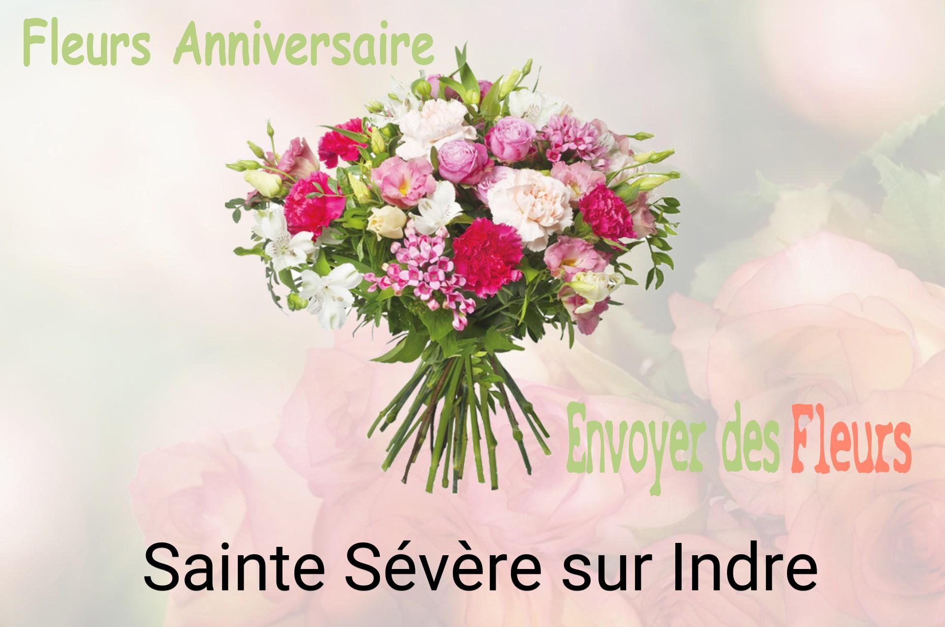 Bouquet de fleurs d’anniversaire livré à Sainte-Sévère-sur-Indre