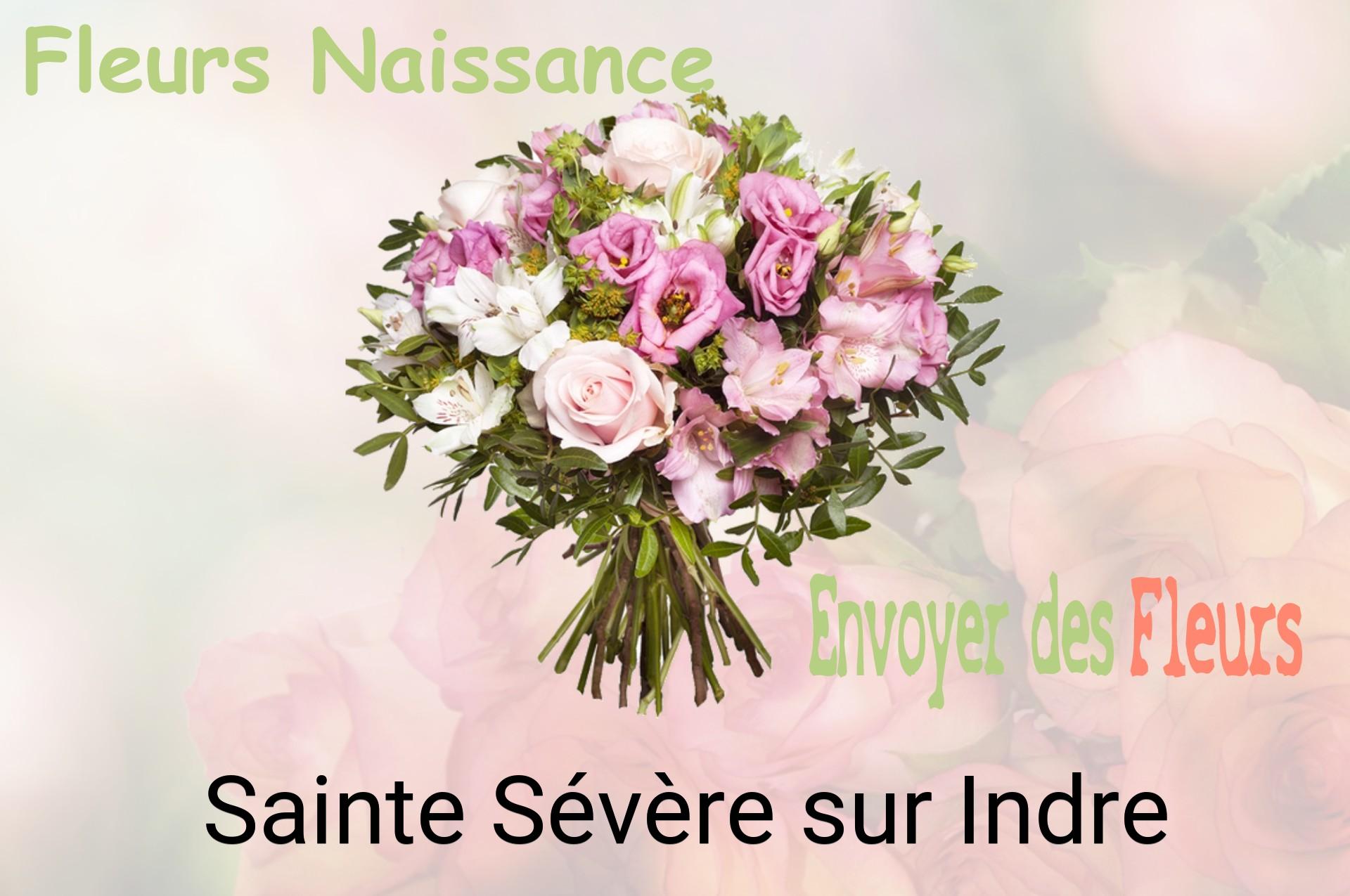 Bouquet de fleurs de naissance livré à Sainte-Sévère-sur-Indre