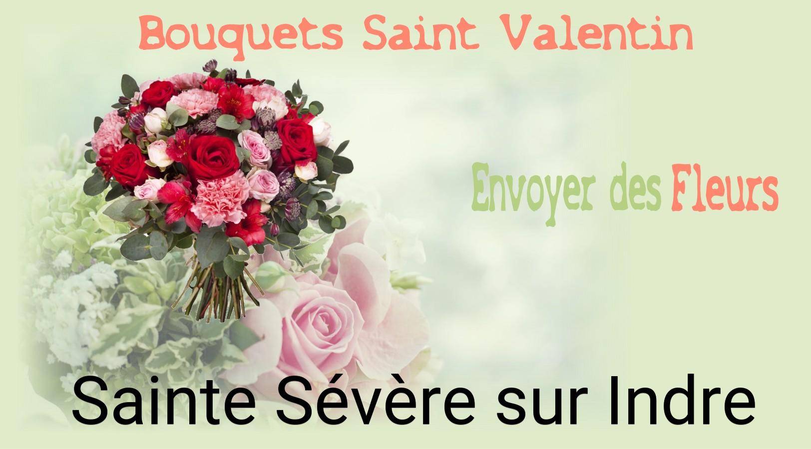 Roses de Saint-Valentin livrées à Sainte-Sévère-sur-Indre